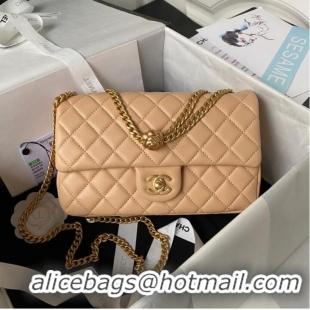 Good Product Chanel SMALL FLAP BAG AS4064 Apricot