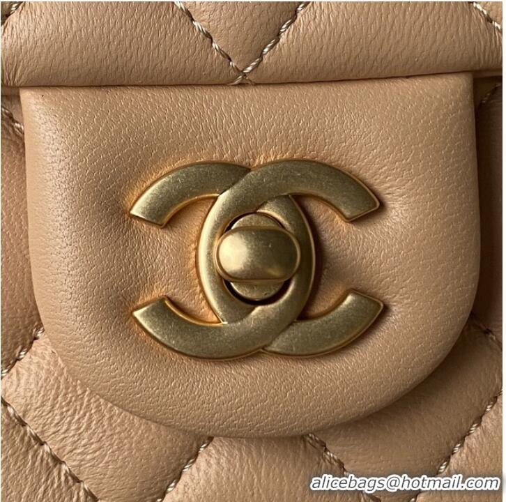 Good Product Chanel SMALL FLAP BAG AS4064 Apricot