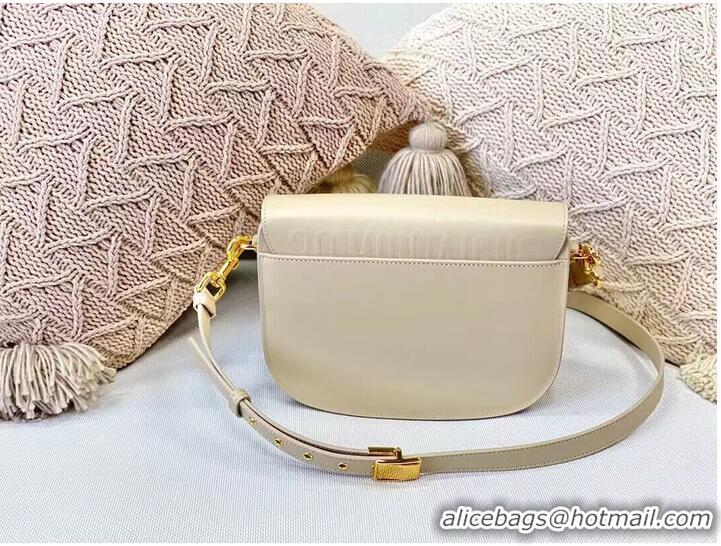 Good Product MEDIUM DIOR BOBBY BAG Box Calfskin M9319 Cream