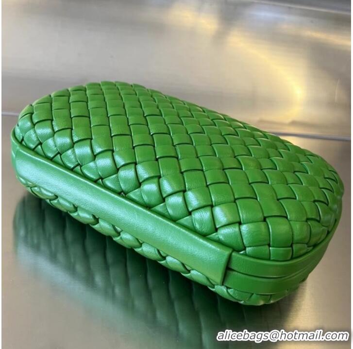 New Fashion Bottega Veneta Knot Clutch Bag 717622 Green