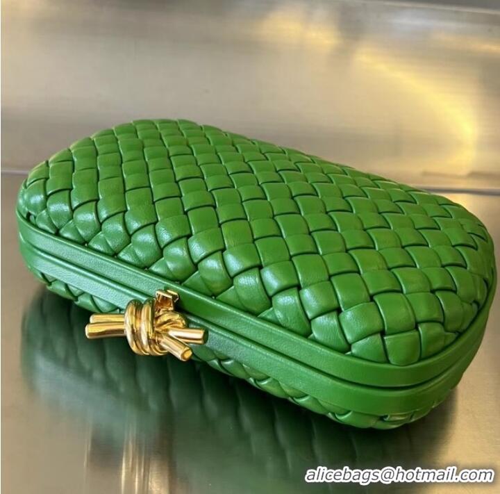 New Fashion Bottega Veneta Knot Clutch Bag 717622 Green