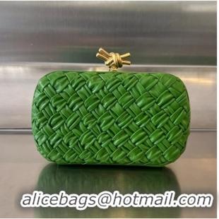 Top Quality Bottega Veneta Knot Clutch Bag 717622 Grass green