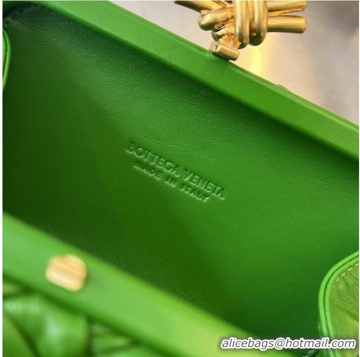 Top Quality Bottega Veneta Knot Clutch Bag 717622 Grass green