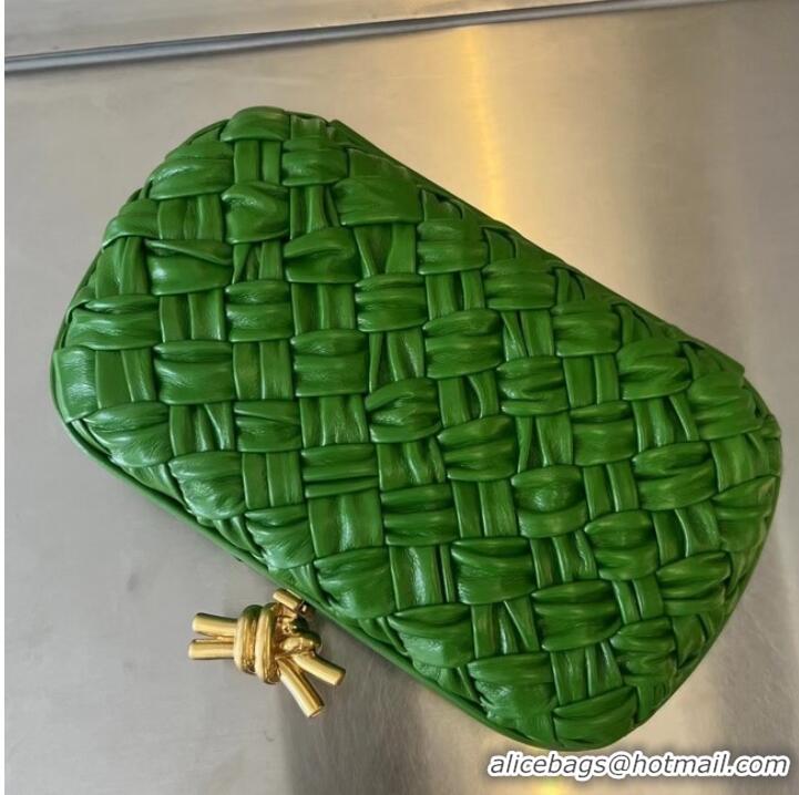 Top Quality Bottega Veneta Knot Clutch Bag 717622 Grass green