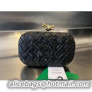 Promotional Discount Bottega Veneta Knot Clutch Bag A717622 black