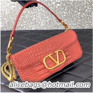 Reasonable Price VALENTINO GARAVANI Loco Calf leather bag 2A0K30 PINK