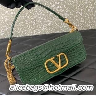 Reasonable Price VALENTINO GARAVANI Loco Calf leather bag 2A0K30 Green