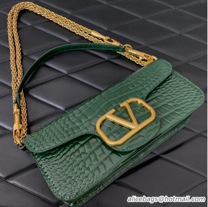 Reasonable Price VALENTINO GARAVANI Loco Calf leather bag 2A0K30 Green