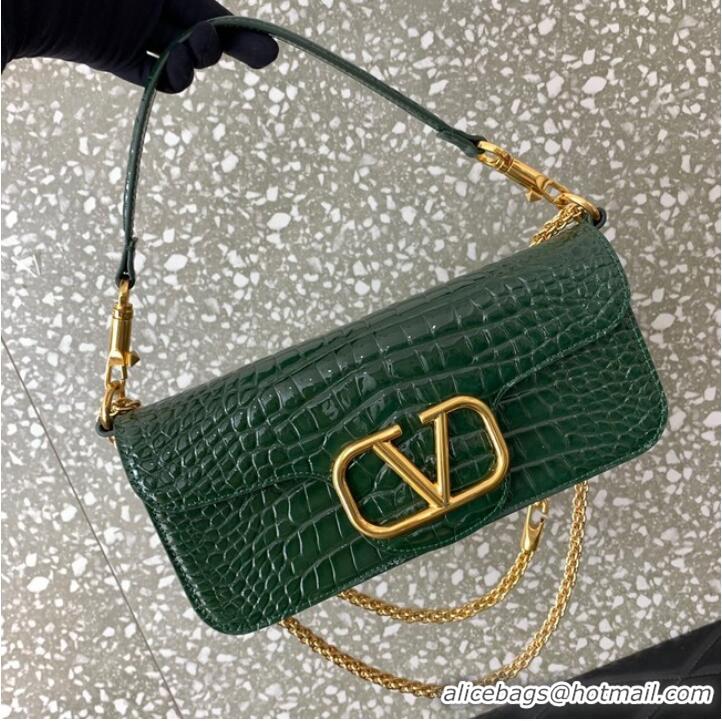 Reasonable Price VALENTINO GARAVANI Loco Calf leather bag 2A0K30 Green