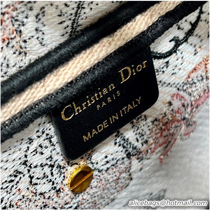 Top Quality DIOR SADDLE BAG Multicolor Embroidery M0446CE