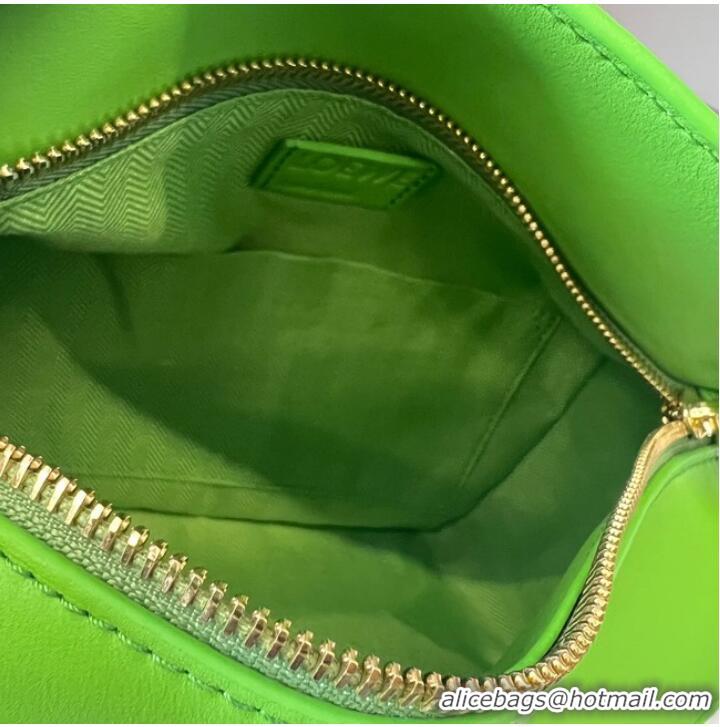 Reasonable Price Loewe Puzzle Bag Leather 052239 Green