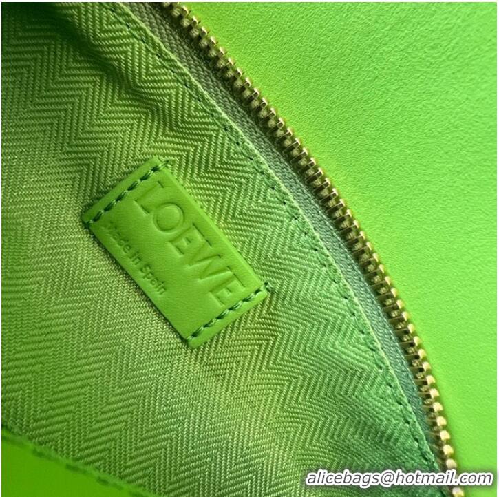 Reasonable Price Loewe Puzzle Bag Leather 052239 Green