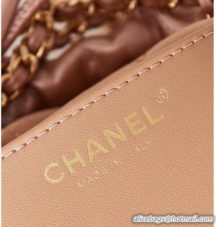 Trendy Design CHANEL 22 MINI HANDBAG AS3980 Copper