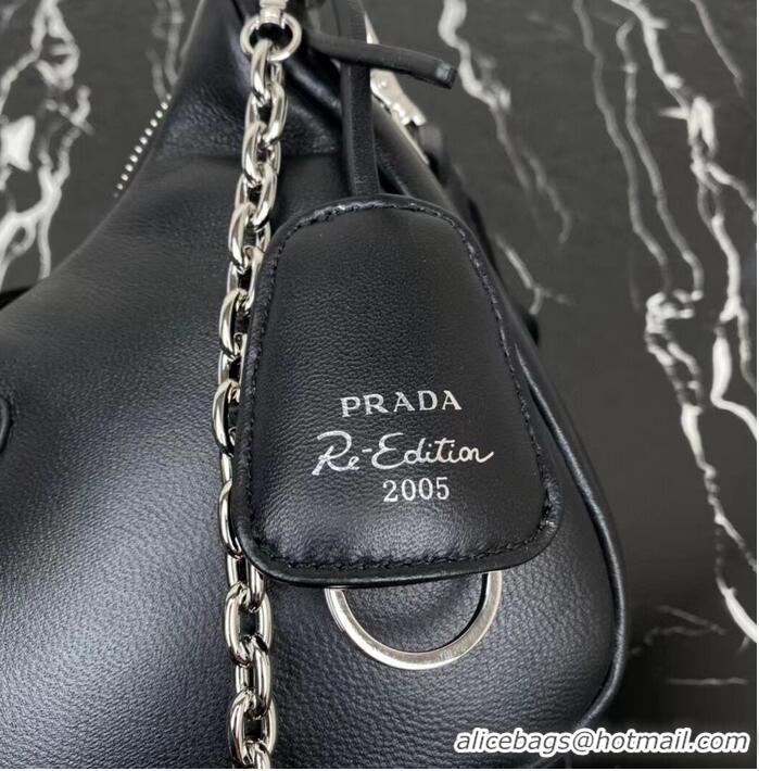 Well Crafted Prada Padded nappa-leather Prada Re-Edition 2005 shoulder bag 1BH204 black