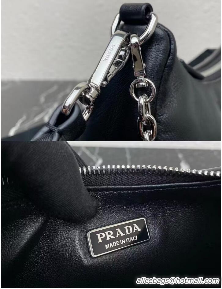 Well Crafted Prada Padded nappa-leather Prada Re-Edition 2005 shoulder bag 1BH204 black