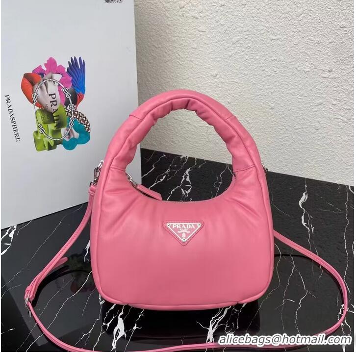 Grade Design Prada Soft padded nappa leather mini-bag 1BA384 pink