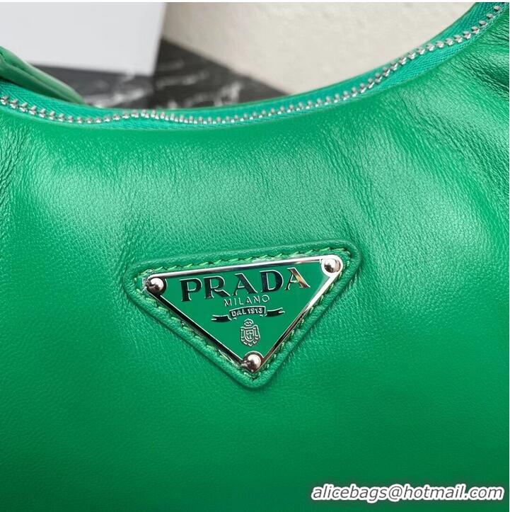 Well Crafted Prada Soft padded nappa leather mini-bag 1BA384 green