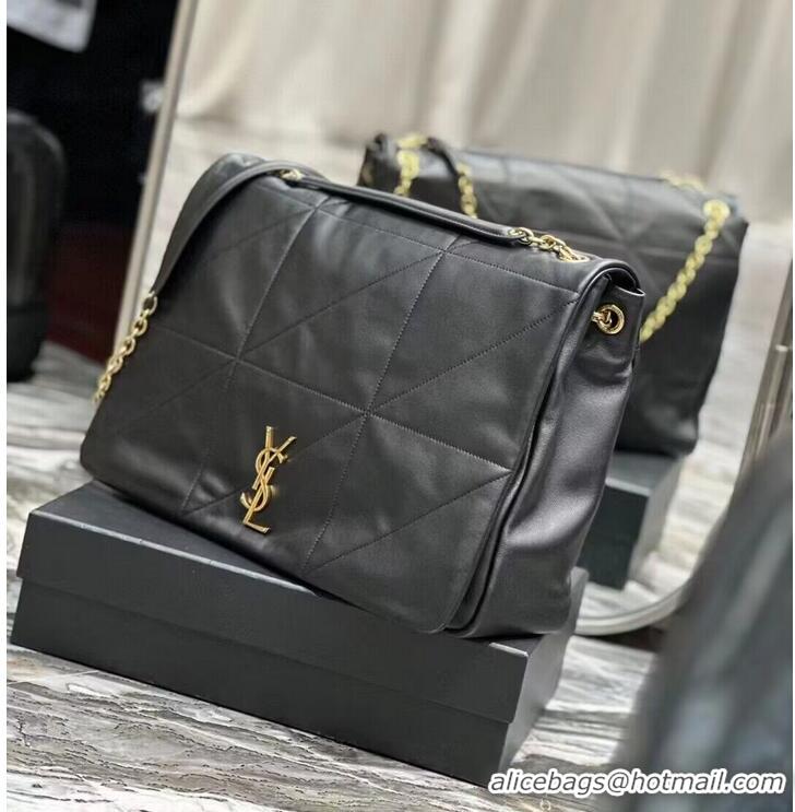 Promotional SAINT LAURENT KATE MEDIUM REVERSIBLE CHAIN BAG IN SUEDE AND SMOOTH LEATHER Y855822 black