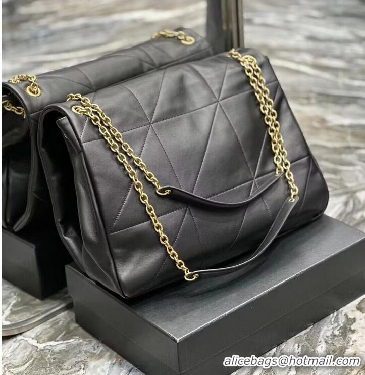 Promotional SAINT LAURENT KATE MEDIUM REVERSIBLE CHAIN BAG IN SUEDE AND SMOOTH LEATHER Y855822 black