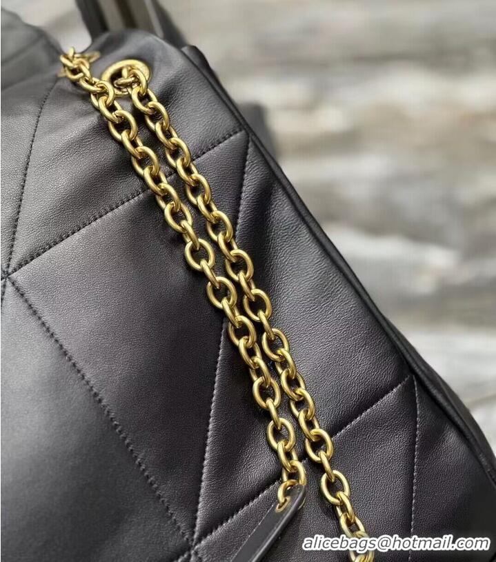 Promotional SAINT LAURENT KATE MEDIUM REVERSIBLE CHAIN BAG IN SUEDE AND SMOOTH LEATHER Y855822 black