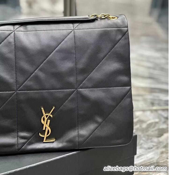 Promotional SAINT LAURENT KATE MEDIUM REVERSIBLE CHAIN BAG IN SUEDE AND SMOOTH LEATHER Y855822 black