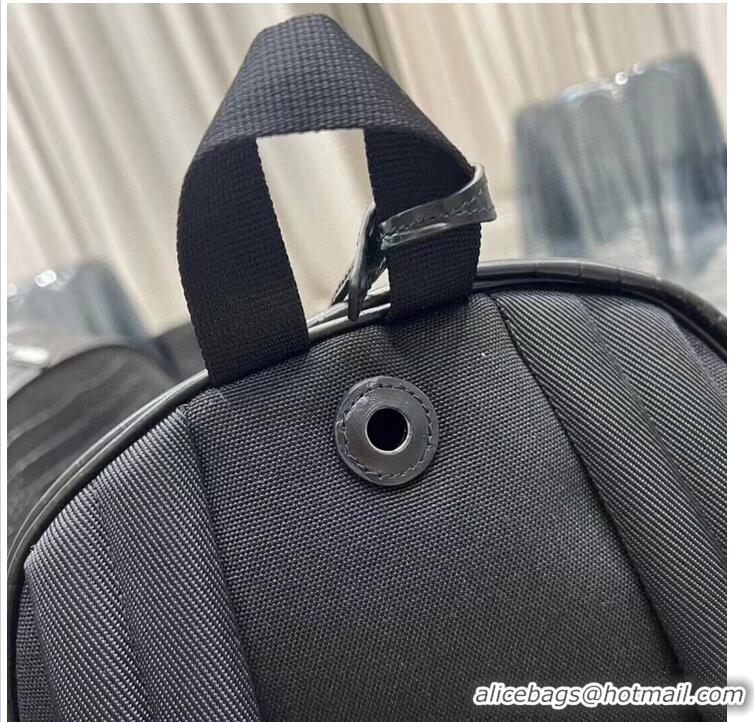 Good Looking SAINT LAURENT LEATHER large knapsack Y886653 black