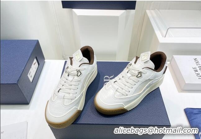 Sumptuous Dior B713 Cactus Jack Sneakers in Leather and Mesh White 2100978