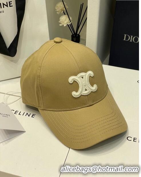 Famous Brand Celine Baseball Hat C42808 Brown 2023