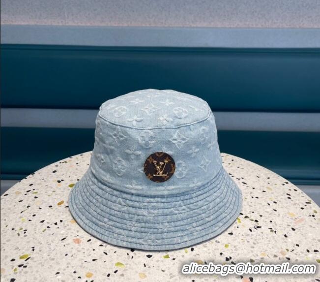 Famous Brand Louis Vuitton Denim Bucket Hat 051201 2023