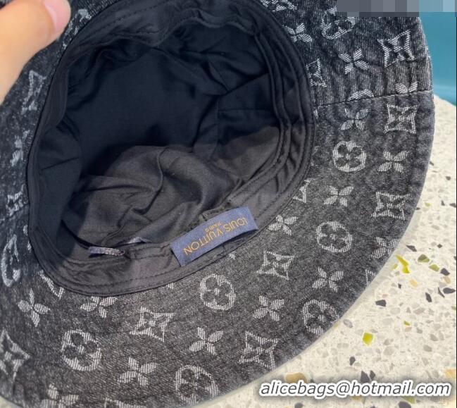 Famous Brand Louis Vuitton Denim Bucket Hat 051201 2023