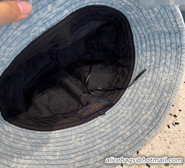 Famous Brand Louis Vuitton Denim Bucket Hat 051201 2023