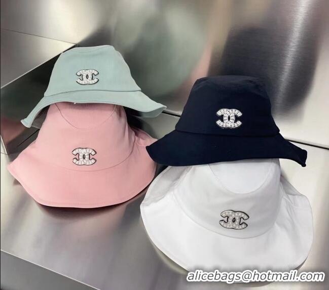 Good Taste Chanel Canvas Bucket Hat 051201 Pink 2023