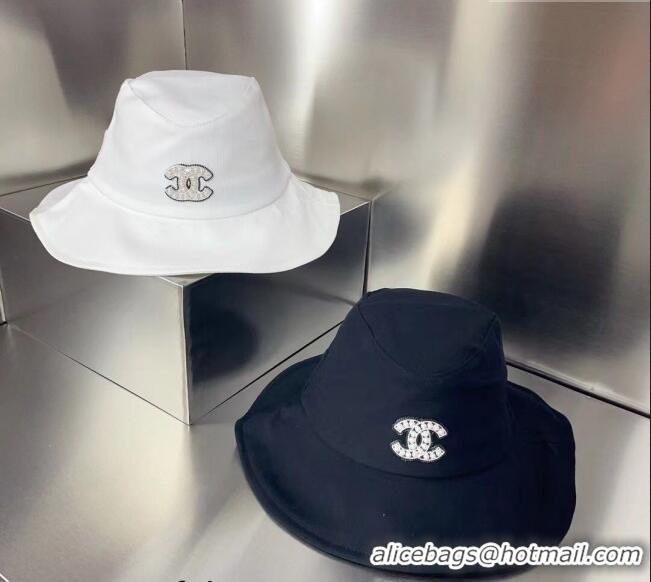 Trendy Design Chanel Canvas Bucket Hat 051201 Black 2023