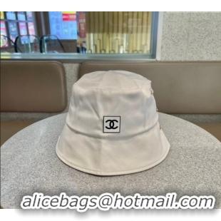  Unique Discount Chanel CC Patch Bucket Hat 0512 White 2023