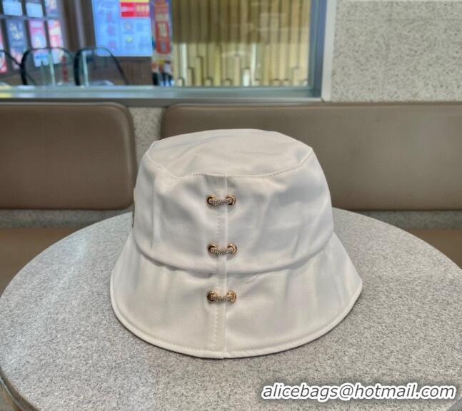  Unique Discount Chanel CC Patch Bucket Hat 0512 White 2023