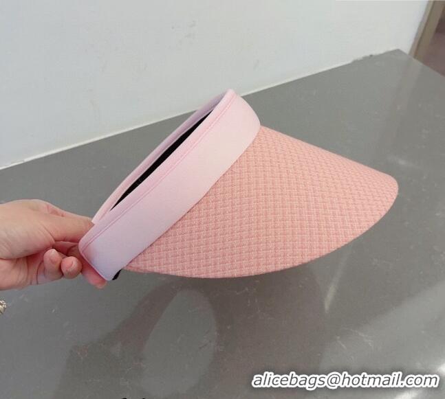 Well Crafted Chanel Visor Hat 051207 Pink 2023