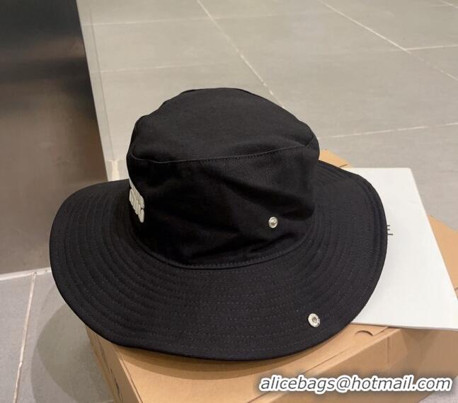 Buy Inexpensive Miu Miu Wide Brim Hat 051202 Black 2023