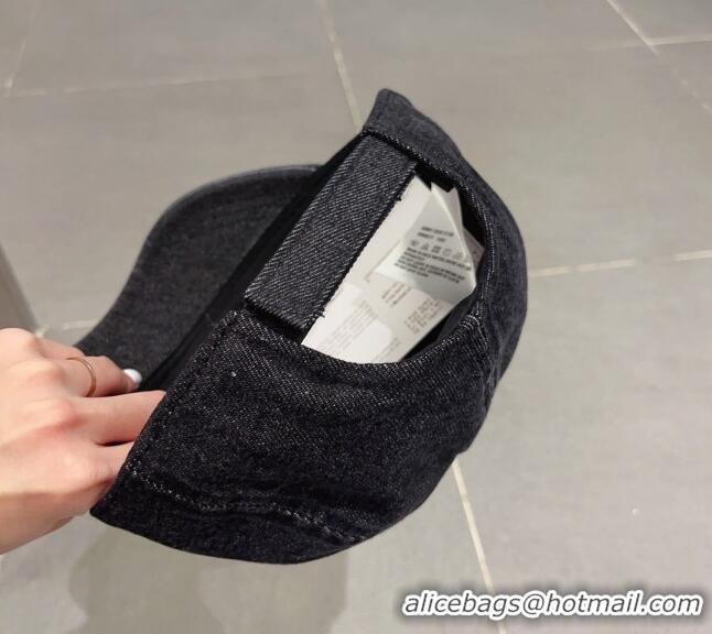 Grade Design Miu Miu Denim Bucket Hat 051209 Black 2023