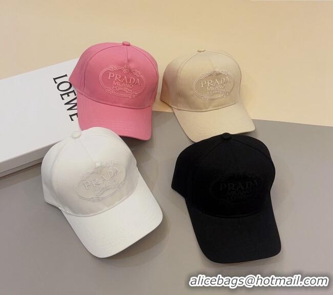 Affordable Price Prada Baseball Hat 051210 Beige 2023