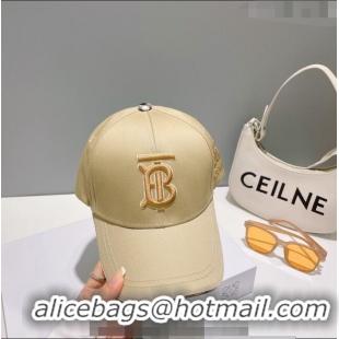 Top Quality Burberry TB Baseball Hat 0512 Beige 2023