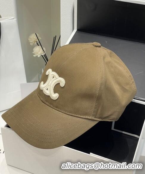 Top Design Celine Baseball Hat 051211 Khaki 2023