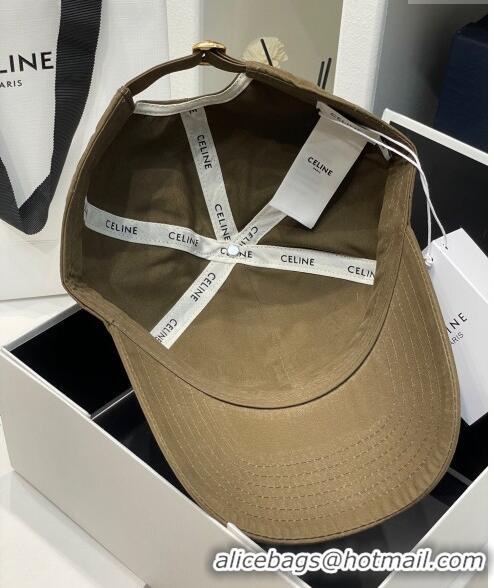 Top Design Celine Baseball Hat 051211 Khaki 2023