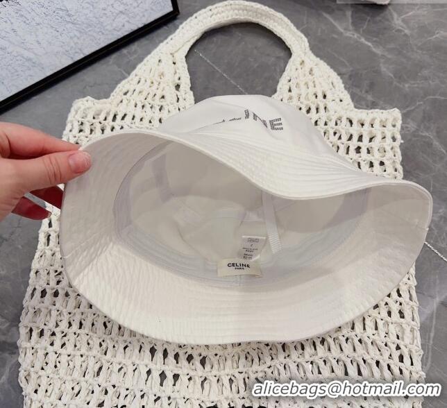 Most Popular Celine Bucket Hat 051214 White 2023