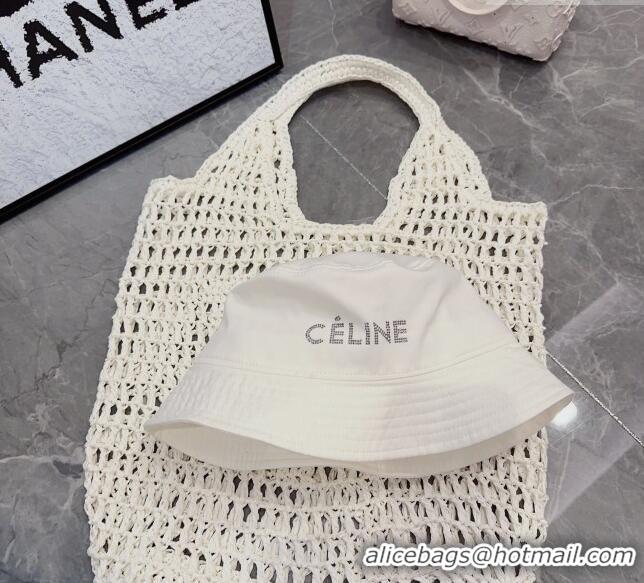 Most Popular Celine Bucket Hat 051214 White 2023