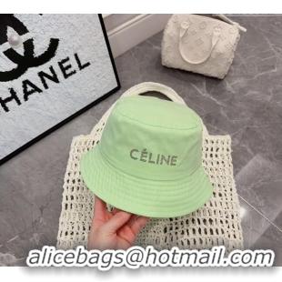 Most Popular Celine Bucket Hat 051214 Green 2023