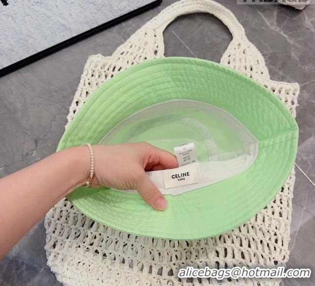 Most Popular Celine Bucket Hat 051214 Green 2023