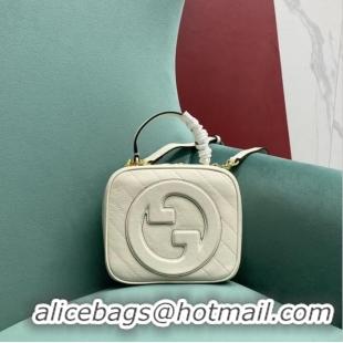 Reasonable Price Gucci Blondie top handle bag 744434 White