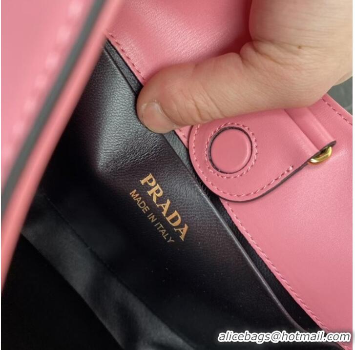 Buy Discount Prada Leather shoulder bag 1BC179 pink