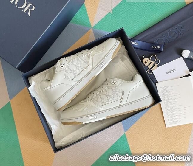 Pretty Style Dior B27 Low-Top Sneakers in Calfskin Light Grey 2122676