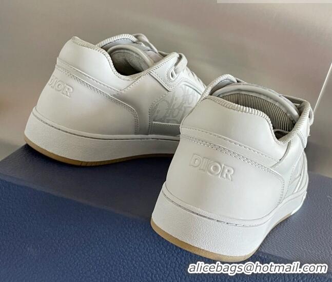 Pretty Style Dior B27 Low-Top Sneakers in Calfskin Light Grey 2122676